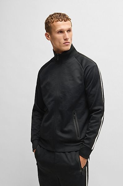 BOSS GREEN Sweatjacke Skarley Strip mit günstig online kaufen