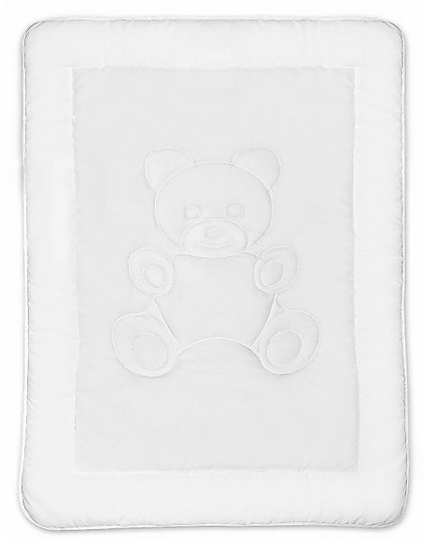 KiGATEX Babybettdecke KiGATEX Kinderbettdecke mit Bärchensteppung günstig online kaufen