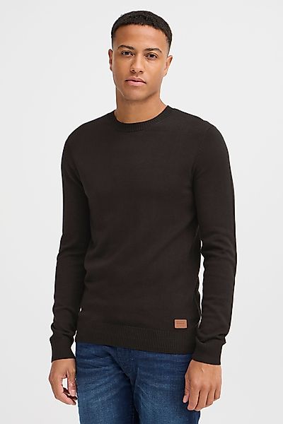 Blend Strickpullover "BHLars" Strickpullover mit aufgestickten Ellenbogenpa günstig online kaufen