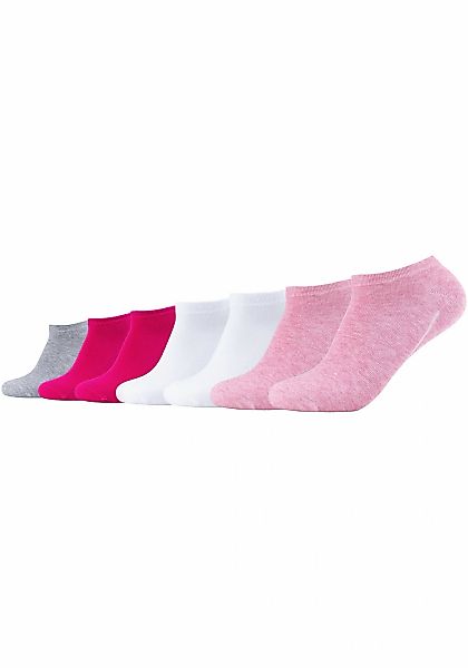 Camano Sneakersocken "ca-soft" 7 Paar, 7 Stk. tlg. mit weichem Komfortbund günstig online kaufen