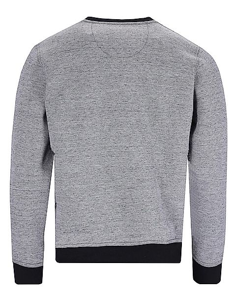 Hajo Sweatshirt Rundhalssweatshirt in Mouline günstig online kaufen