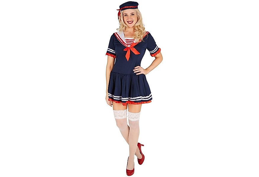 dressforfun Kostüm Frauenkostüm Marine-Lady, Süßes Kleid günstig online kaufen