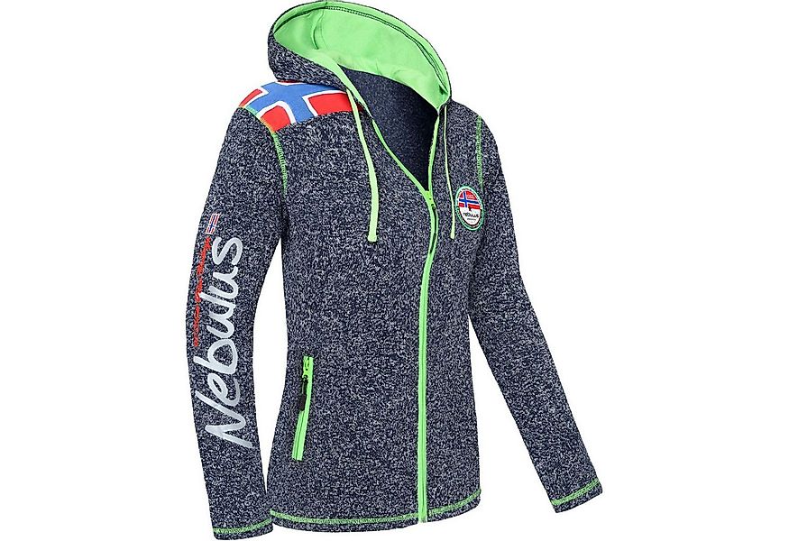 Nebulus Fleecejacke NORSKA, P4651 - Damen, navy meliert, S/36 günstig online kaufen