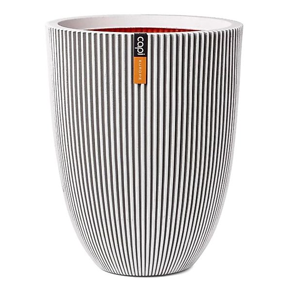 Capi Vase Groove Elegant 46x58 cm Elfenbein 1899159 günstig online kaufen