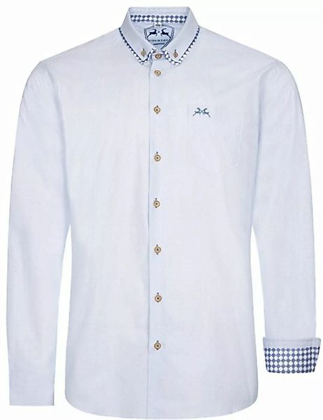 Maddox Trachtenhemd MADDOX Trachtenhemd Button-Down-Kragen - Hemd-58 günstig online kaufen