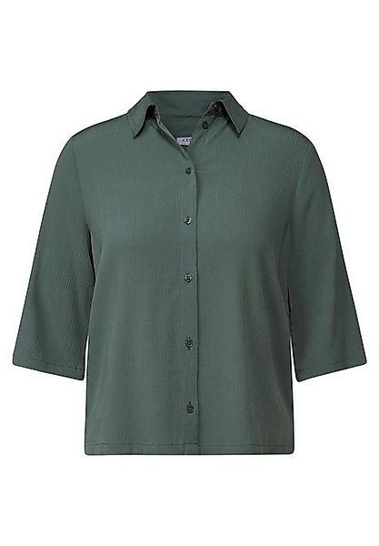 CECIL Klassische Bluse Solid Structure Short Blouse günstig online kaufen