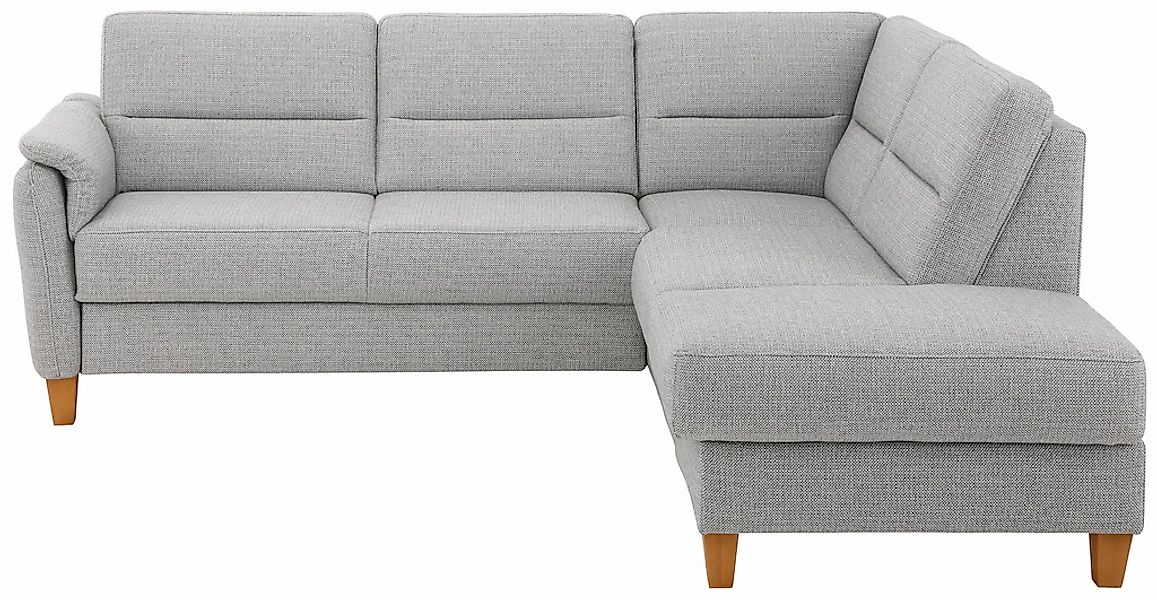 Home affaire Ecksofa "Palmera L-Form, B: 236 cm" optional Bettfunktion & Be günstig online kaufen