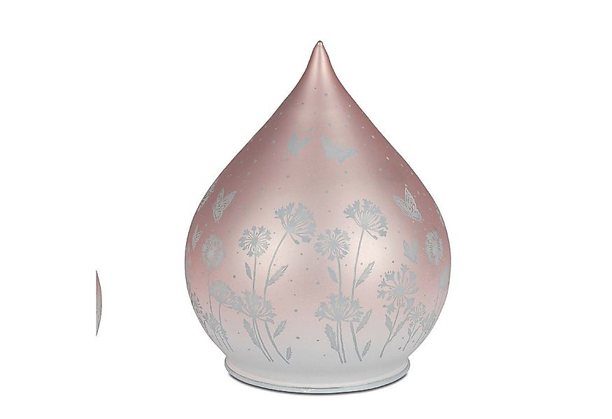 formano Nachttischlampe Blumenwiese, Mit Timerfunktion, rosa, Motiv: Blumen günstig online kaufen