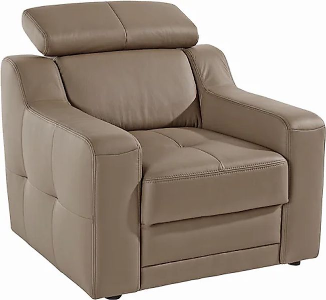 exxpo - sofa fashion Sessel "Lotos, Loungesessel", mit Kopf- bzw. Rückentei günstig online kaufen