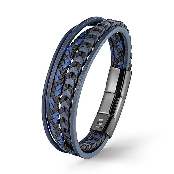 UNIQAL.de Lederarmband Lederarmband Herren "ARMARA" geflochten günstig online kaufen