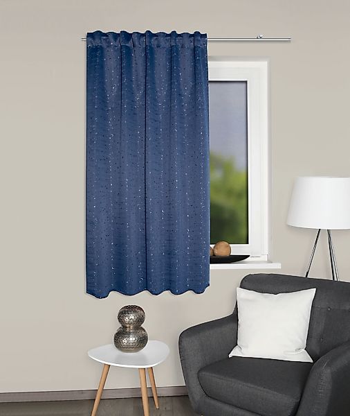 HOME WOHNIDEEN Vorhang "CIELO" Multifunktionsband 1 Stk. tlg. Kombibandscha günstig online kaufen