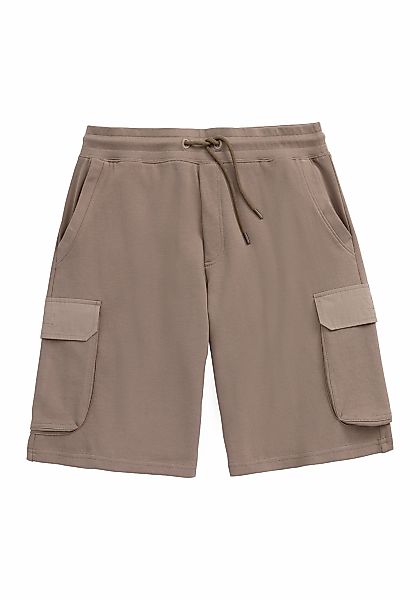 AUTHENTIC LE JOGGER Sweatshorts Cargotaschen mit Webdetails günstig online kaufen