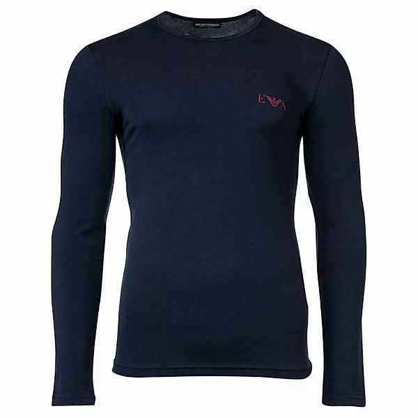 EMPORIO ARMANI Herren T-Shirt - Langarm, Rundhals, Slim Fit, Stretch Cotton günstig online kaufen