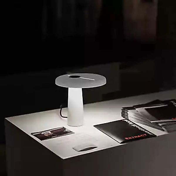 Martinelli Luce Hoop Tischleuchte LED, weiß günstig online kaufen