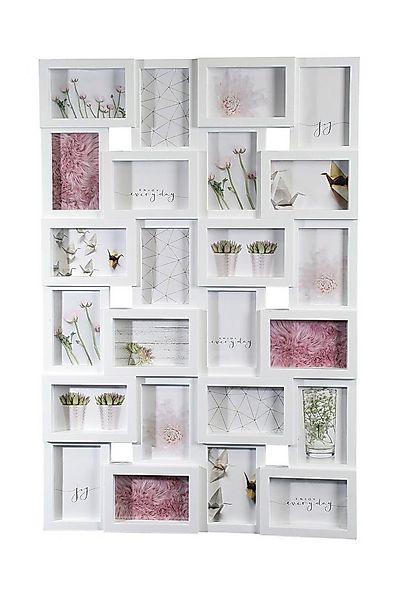 Wackadoo Living Bilderrahmen Collage Collage Fotorahmen, für 24 Bilder, Fot günstig online kaufen