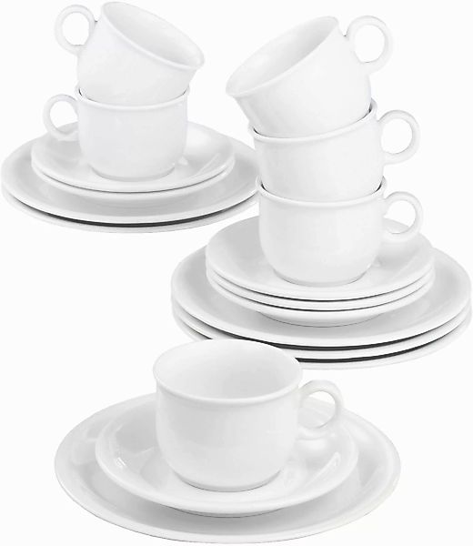 Seltmann Weiden Kaffeeservice »Geschirr-Set, Service Compact«, (Set, 18 tlg günstig online kaufen