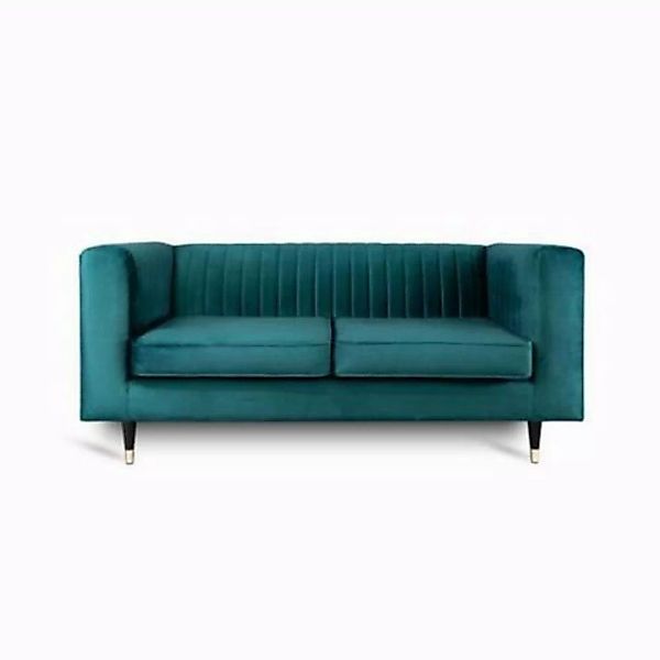 JVmoebel 2-Sitzer, Grün Sofa 2 Sitzer Elegantes Modern Luxus Design Möbel günstig online kaufen