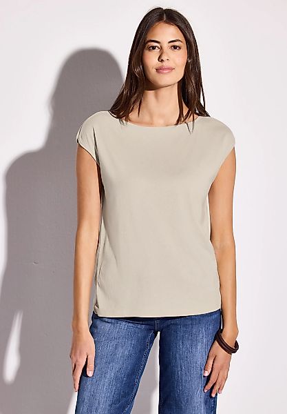 STREET ONE T-Shirt, mit U-Boot-Ausschnitt günstig online kaufen