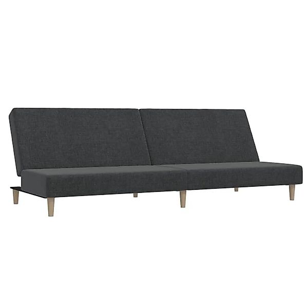 vidaXL Schlafsofa 2-Sitzer Dunkelgrau Stoff 375724 günstig online kaufen