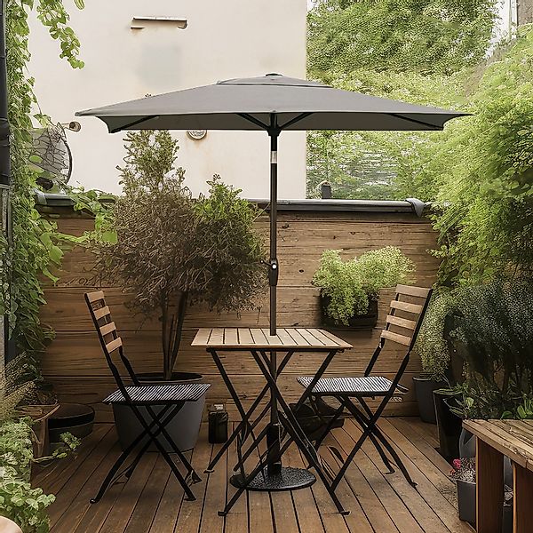 Sekey Sonnenschirm Rechteckig Gartenschirm groß Marktschirm günstig online kaufen
