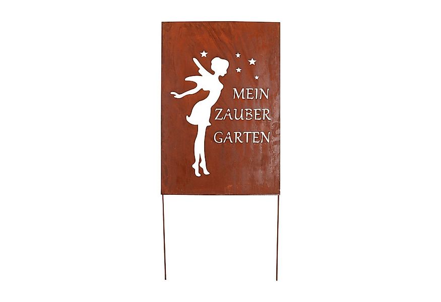 UNUS GARDEN Gartenstecker Roststecker Schild Zaubergarten (1-St., Kleiner G günstig online kaufen