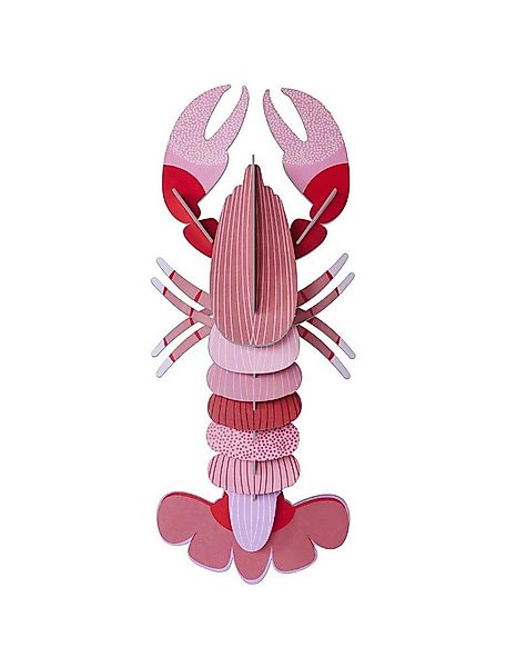 studio ROOF Wanddekoobjekt 3D Deluxe Pinker Hummer (1 St), Zum Zusammenstec günstig online kaufen