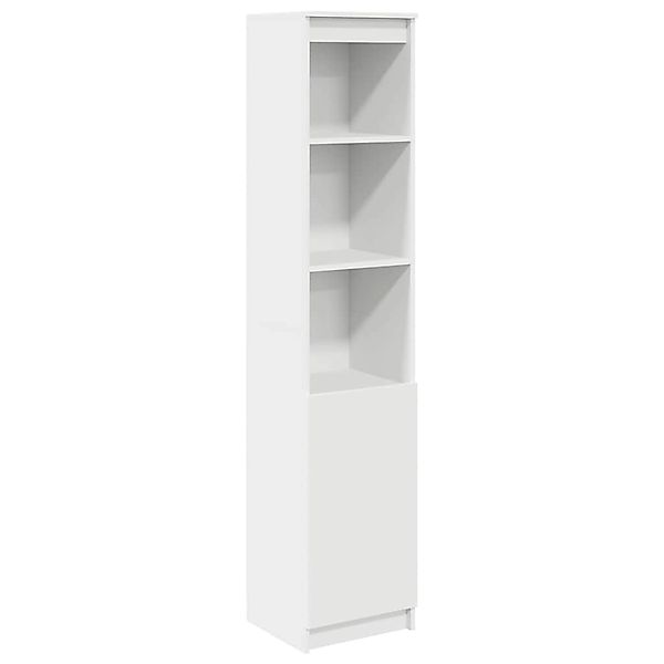 vidaXL Highboard Weiß 37,5x35x180 cm Holzwerkstoff 861670 günstig online kaufen