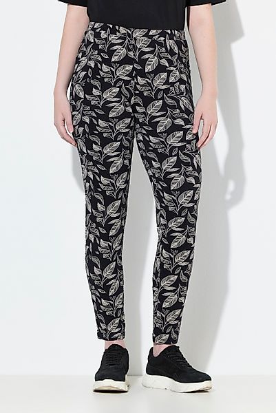 Ulla Popken Leggings Leggings Blätter Elastikbund günstig online kaufen