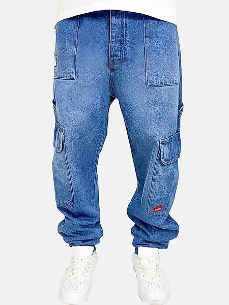 DADA Supreme Regular-fit-Jeans Cargo Baggy Hose mit Worker Look Worker Carg günstig online kaufen