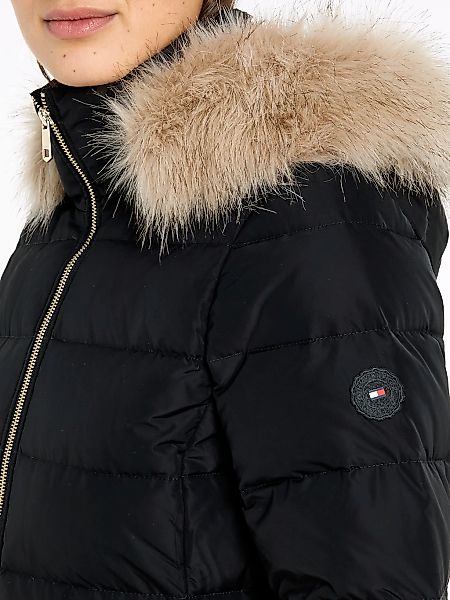Tommy Hilfiger Steppmantel "HERITAGE DOWN TYRA COAT WITH FUR", mit Fellimit günstig online kaufen