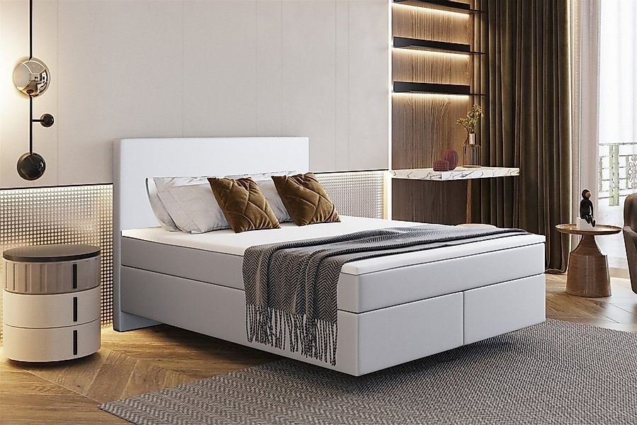 Fun Möbel Boxspringbett Boxspringbett Schlafzimmerbett ROCIO Premium Nr.5 K günstig online kaufen