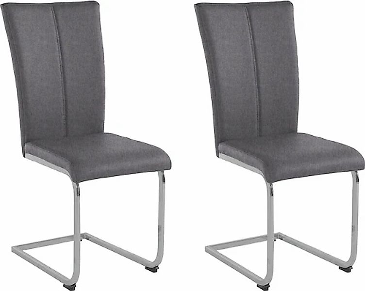 Home affaire Freischwinger »Alex«, (Set), 2 St., Struktur 1, Stuhl belastba günstig online kaufen