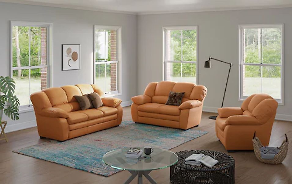 COTTA Polstergarnitur »Casino« Set, 3 Stk. tlg. Sessel, 2-Sitzer, 2,5-Sitze günstig online kaufen