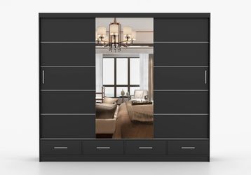 imoebel24 Schwebetürenschrank FLORENCE 250 cm - günstig online kaufen