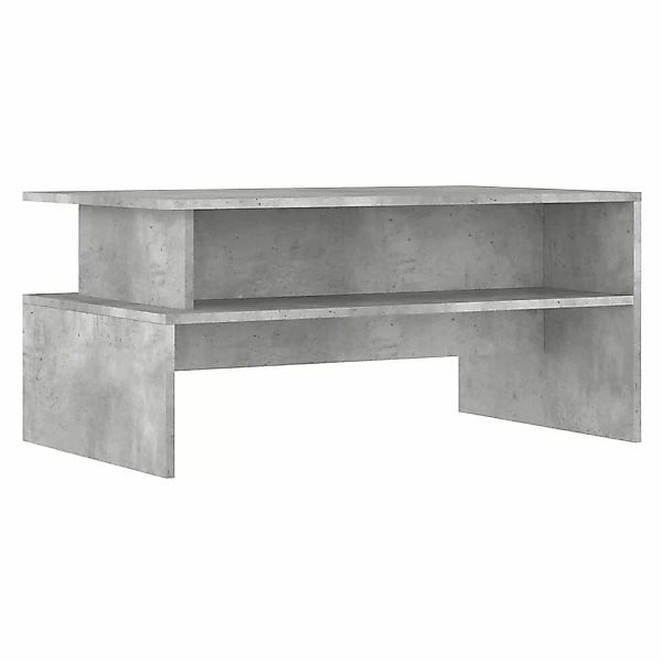 vidaXL Couchtisch Couchtisch Betongrau 90x55x42,5 cm günstig online kaufen