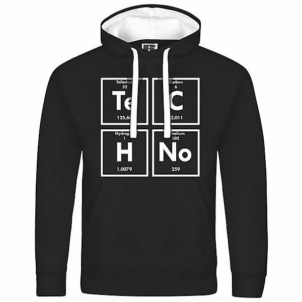 deinshirt Kapuzenpullover Herren Kapuzenpullover Techno Mit Print Motiv, Gr günstig online kaufen