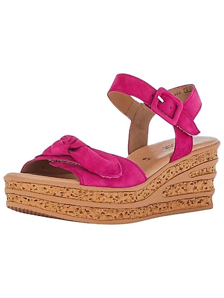 Gabor Sandalen Leder Keilsandalette günstig online kaufen
