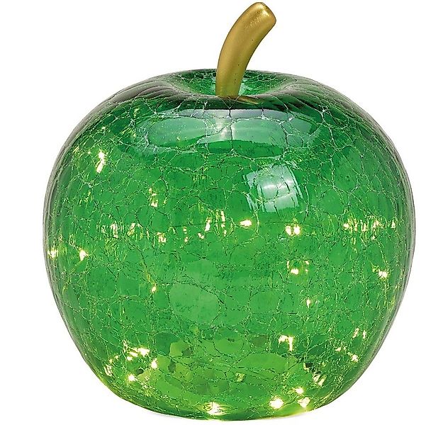 matches21 HOME & HOBBY Dekolicht Apfel & 30er LED Licht & Timer Dekoapfel G günstig online kaufen