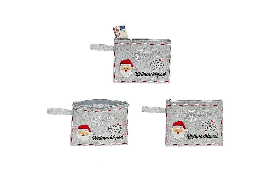 Annastore Aufbewahrungsbox Filztaschen Nikolaus für kleine Geschenke Weihna günstig online kaufen