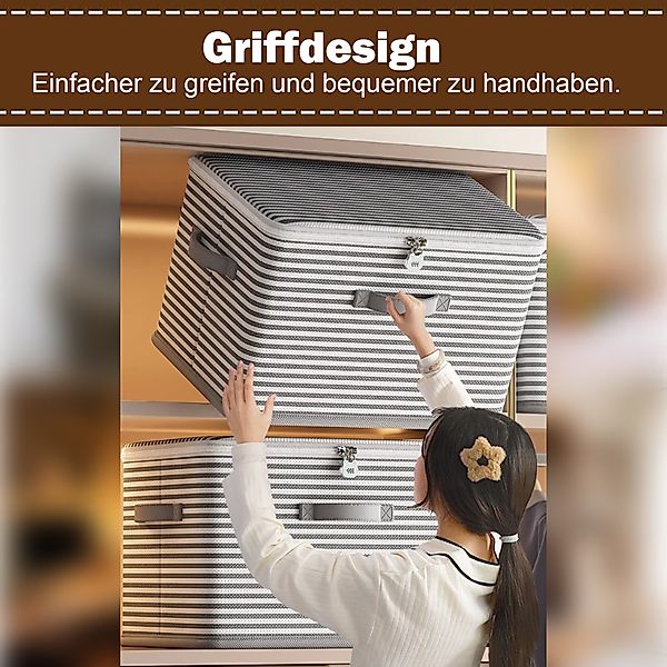 Luckice Aufbewahrungsbox Aufbewahrungsbox 45x30x30cm günstig online kaufen