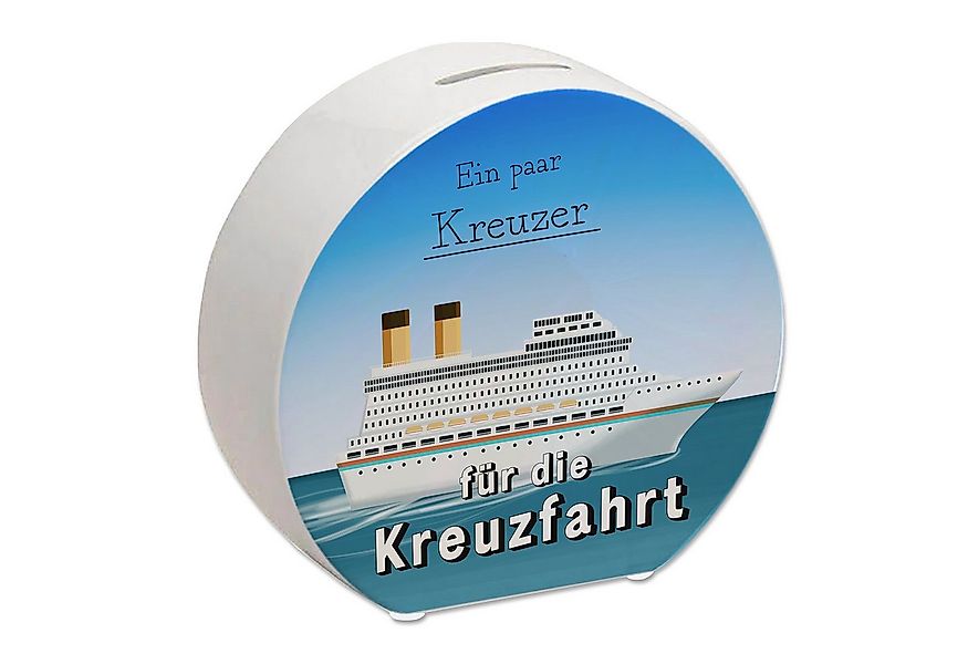 speecheese Spardose Spardose mit Kreuzfahrtschiff und Spruch Ein paar Kreuz günstig online kaufen