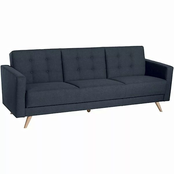 58 aufm Kessel Sofa Sofa 3-Sitzer mit Bettfunktion Karisa Bezug Flachg, Spa günstig online kaufen