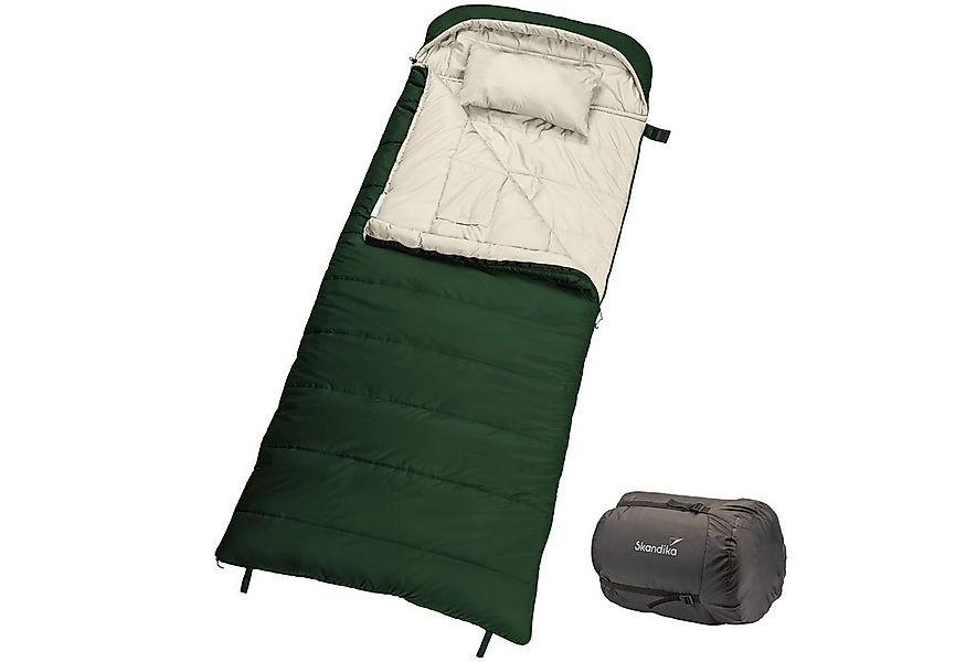 Skandika Deckenschlafsack für Erwachsene, Oppdal, 3 Jahreszeiten, kompakt, günstig online kaufen