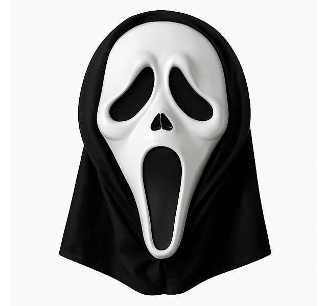Erfurth Fun Verkleidungsmaske Scream Ghost Face Maske – Gruselige Halloween günstig online kaufen