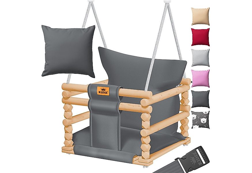 KIDIZ Babyschaukel, Kinderschaukel Schaukelsitz mit Polsterung günstig online kaufen