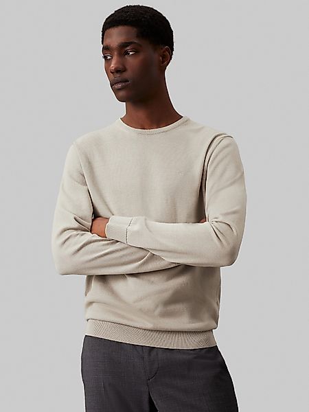 Calvin Klein Rundhalspullover COTTON SILK BLEND günstig online kaufen