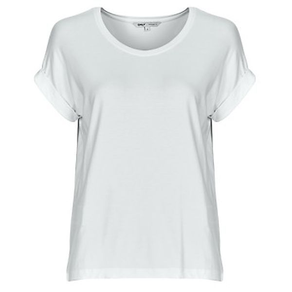 ONLY T-Shirt Einfarbiges Rundhals Kurzarm Oberteil günstig online kaufen