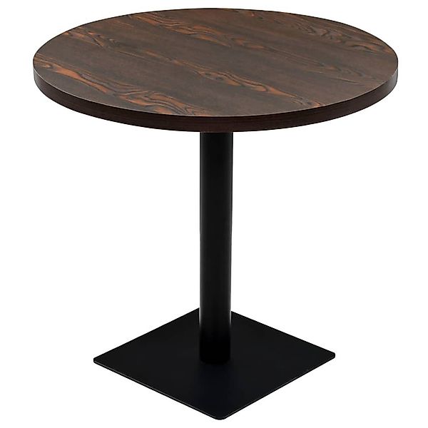 vidaXL Esstisch Bistrotisch MDF und Stahl günstig online kaufen