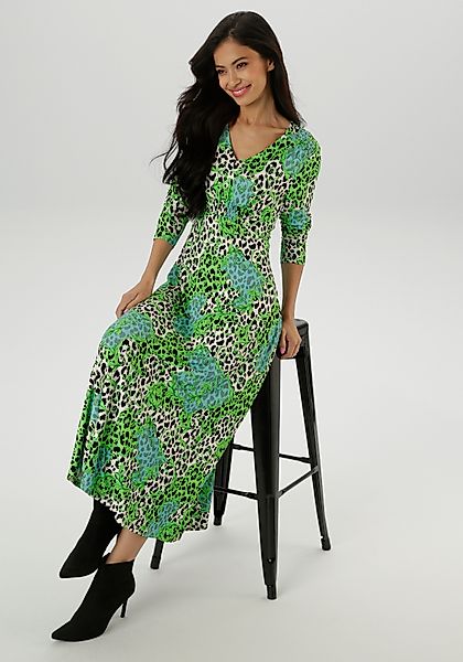 Aniston SELECTED Midikleid mit Smok-Details und günstig online kaufen