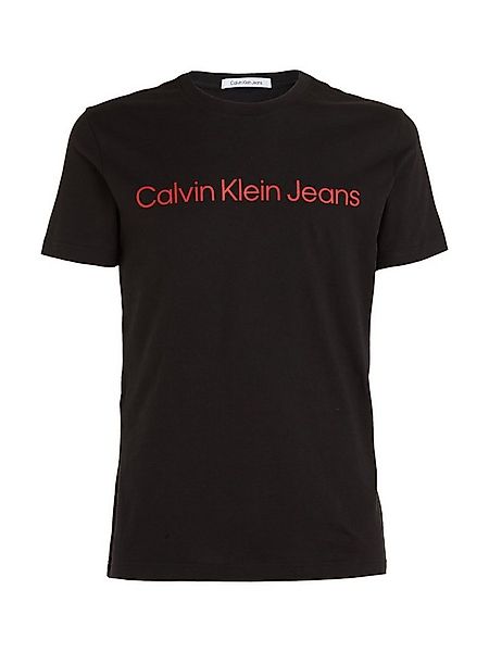 Calvin Klein Jeans T-Shirt CORE INSTITUTIONAL LOGO SLIM TEE mit logo-Schrif günstig online kaufen